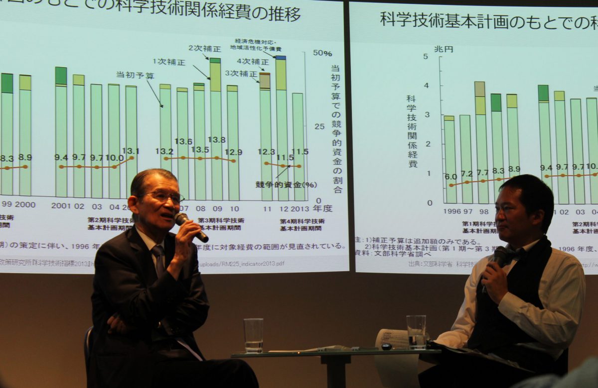 9月11日開催サイエンストークス・バー with 岸輝雄氏～日本の科学技術政策の課題（2）研究開発費と研究不正・倫理について